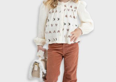 Κοτλέ παντελόνι | ΚΕΡΑΜΙΔΙ - Energiers - 